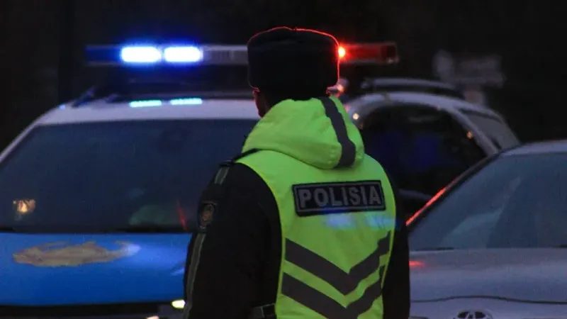 Полиция, Түркістан облысы, мемлекеттік нөмір, жасыру, жүргізуші 