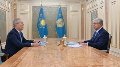 Тоқаев ҚМА төрағасы Жанат Элимановты қабылдады