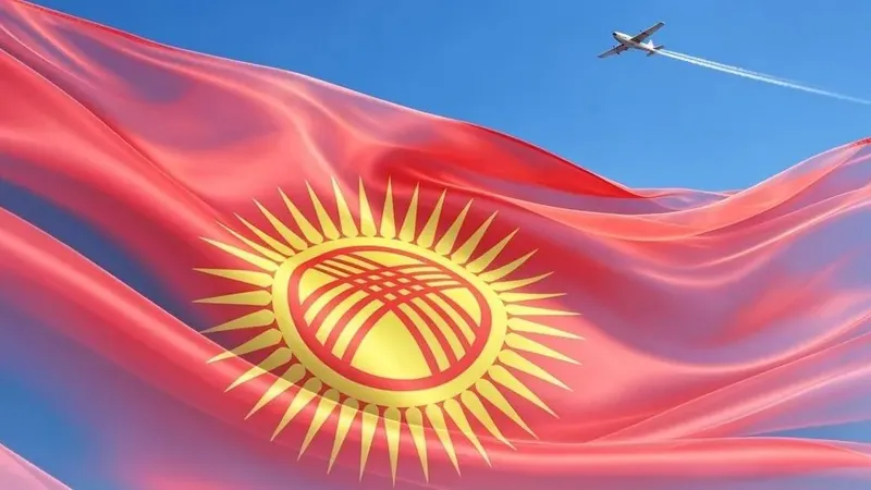 Қырғызстанда ұшақтағы барлық хабарламаны қырғыз тілінде жариялау міндеттелді
