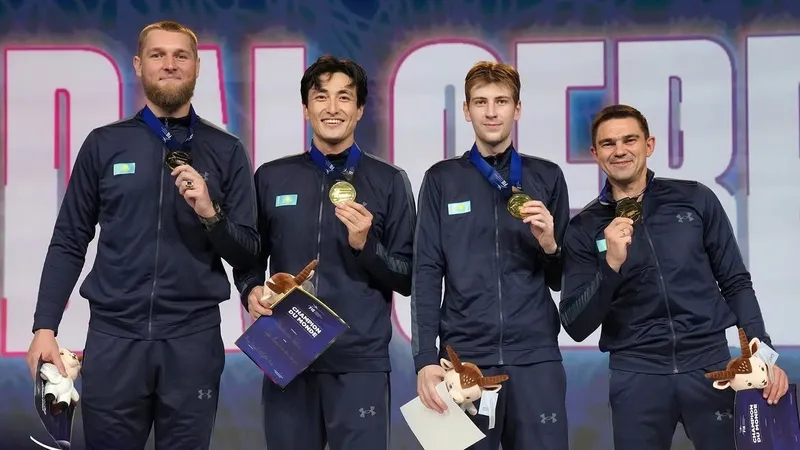 Қазақстан семсерлесуден әлем чемпионатын бір медальмен аяқтады, сурет - Zakon.kz жаңалық 30.07.2026 17:12