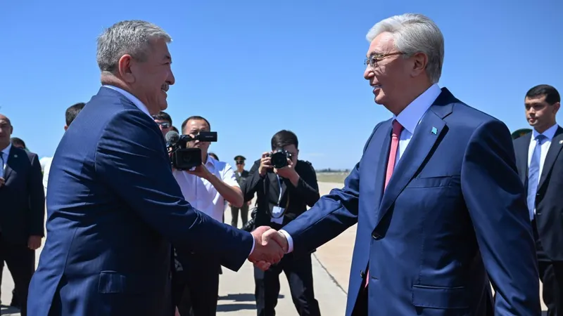 Бұл туралы Ақорданың баспасөз қызметі мәлімдеп, сапарға қатысты бірқатар мәлімет пен оқиға орнынан түсірілген фотосуреттерді жариялады., сурет - Zakon.kz жаңалық 31.07.2026 12:04