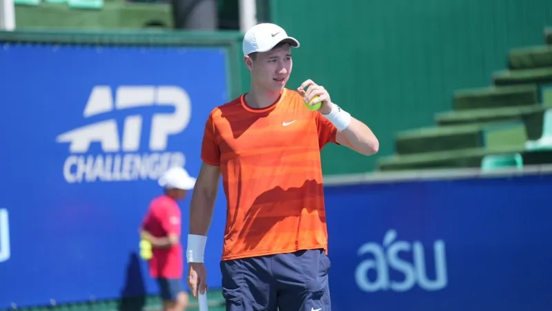 Бейбіт Жұқаев ATP Challenger 50 турнирінде "қазақстандық дербиде" жеңіске жетті, сурет - Zakon.kz жаңалық 11.08.2026 22:34