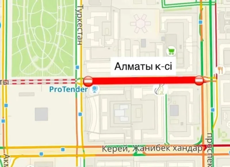 Жол жабылады, Астана, Алматы көшесі, 15 тамыз, сурет - Zakon.kz жаңалық 13.08.2026 17:45
