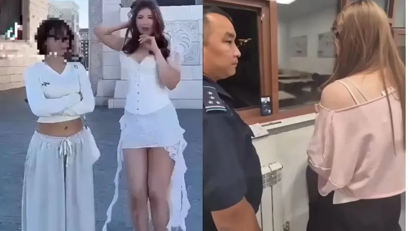 Пд, анайы видео түсірген шетелдік қыз