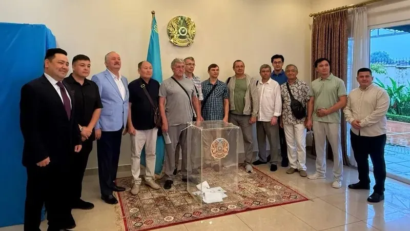 23 тамызда Құрылтай депутаттарын сайлау үшін шетелдегі сайлау учаскелері өз жұмысын бастады, деп хабарлайды Zakon.kz., сурет - Zakon.kz жаңалық 23.08.2026 06:00