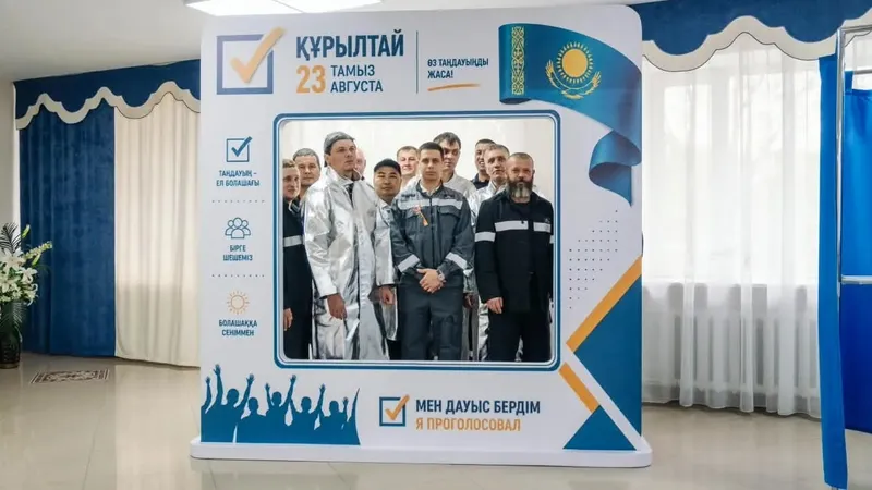 Құрылтай, кеншілер дауыс берді , сурет - Zakon.kz жаңалық 23.08.2026 15:53
