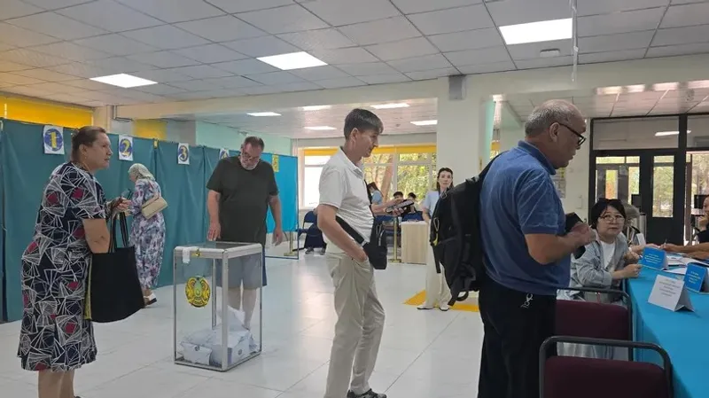 Дауыс беру, Қазақстан, Құрылтай сайлауы, Бас прокуратура, сурет - Zakon.kz жаңалық 25.08.2026 20:42