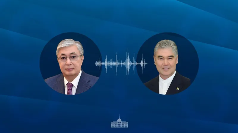 Телефон арқылы сөйлесу, Қазақстан, Қасым-Жомарт Тоқаев, Гурбангулы Бердімұхамедов 