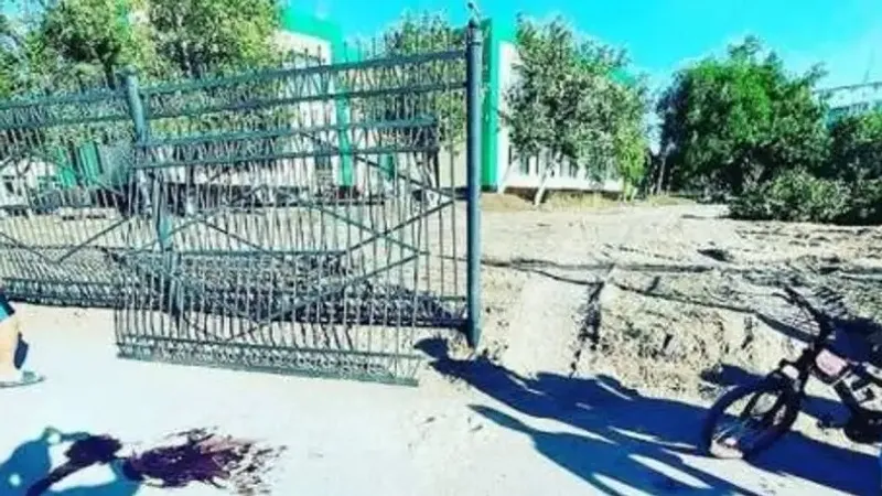 Темір қоршау, Алматы облысы, Түрген ауылы, секіру, қысылып қалу, құтқару, ер адам