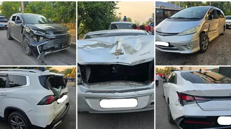 Жаппай жол апаты, Алматы, Шығыс айналма жол, жүк көлігі, Toyota Estima, Kia Cerato, Chevrolet Cobalt, Hyundai Elantra, Exeed, Geely, сурет - Zakon.kz жаңалық 28.08.2026 18:55