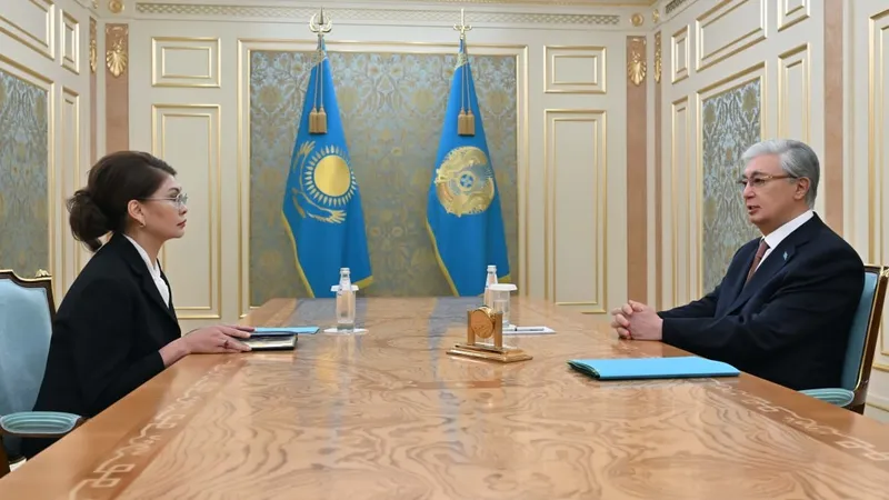 Мемлекет басшысы Қасым-Жомарт Тоқаев Қазақстан Республикасы Қауіпсіздік Кеңесі Төрағасының орынбасары Аида Балаеваны қабылдады, деп хабарлайды Zakon.kz.