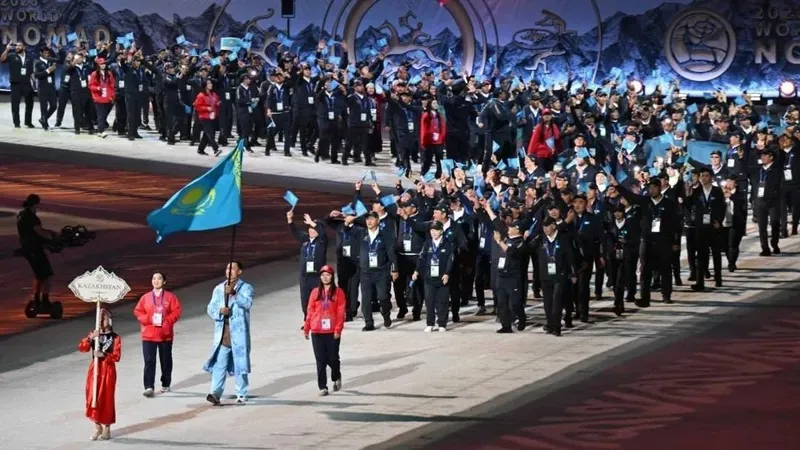 Қазақстан құрамасы Дүниежүзілік көшпенділер ойындарында спорттың бес түрінен сынға түсті, сурет - Zakon.kz жаңалық 02.09.2026 09:06