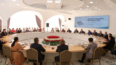 Дөңгелек үстел, Қызылорда, жаңа кітап, Қасым-Жомарт Тоқаев, Әділетті қоғамға – шыншыл сөз