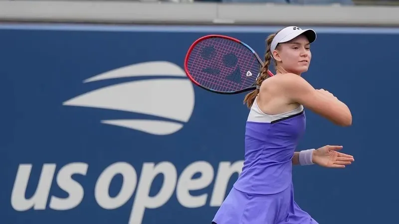 Елена Рыбакина Наоми Осаканы ойсырата жеңіп, US Open турнирінің ширек финалына шықты , сурет - Zakon.kz жаңалық 08.09.2026 15:26