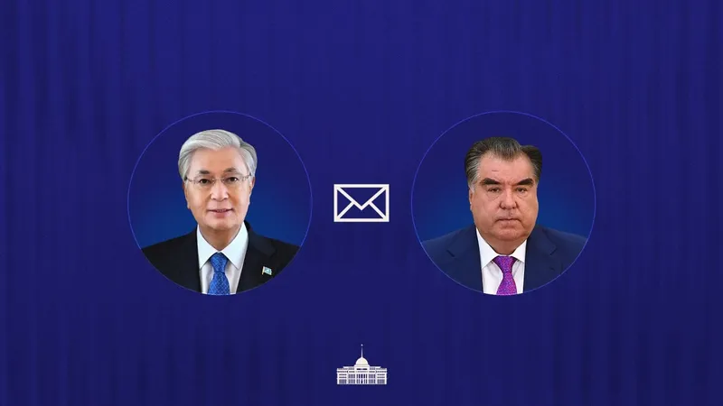 Қасым-Жомарт Тоқаев Президент Эмомали Рахмон мен оның отандастарын Тәжікстан Республикасы Тәуелсіздігінің 35 жылдығымен құттықтады., сурет - Zakon.kz жаңалық 09.09.2026 09:21