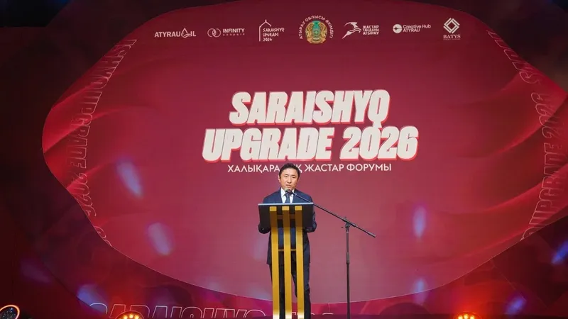 Атырау төрінде креативті жастар мен сарапшылардың басын қосқан дәстүрлі "Saraishyq Upgrade 2026" халықаралық жастар форумы басталды. Атырау облысы әкімдігінің қолдауымен өтіп жатқан ауқымды шара "Infinity Event Hall" кешенінде өтуде., сурет - Zakon.kz жаңалық 09.09.2026 12:36