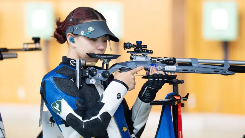 Нысана көздеу, Азия чемпионаты, Жапония, Қазақстан құрамасы, үздік ондық