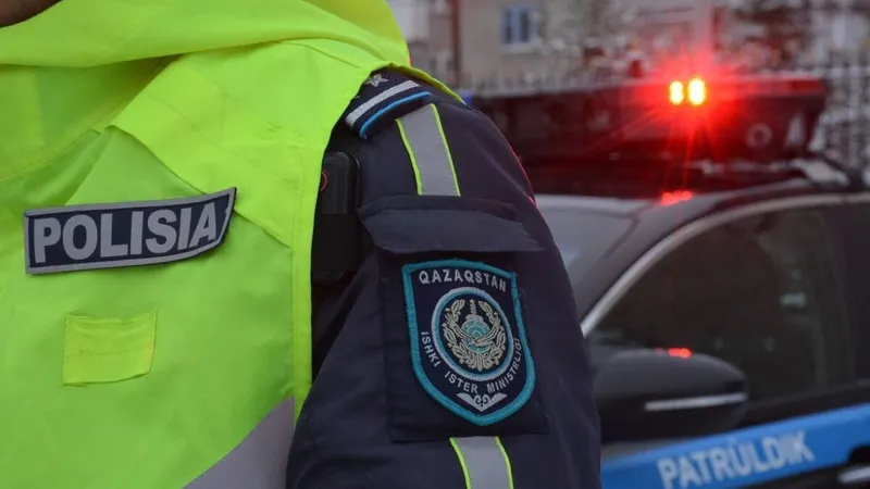 Полиция, Ұлытау облысы, граффити