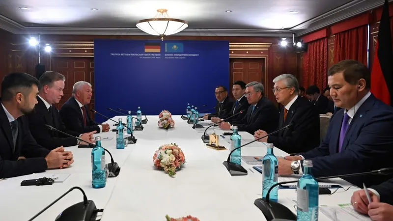 Кездесу, Германия, Тоқаев, Wilo Group, Оливер Гермес, сурет - Zakon.kz жаңалық 29.09.2026 17:02