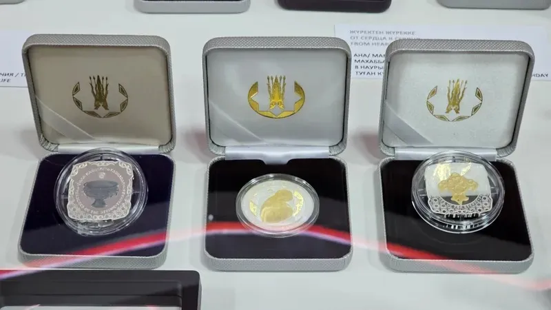 Ұлттық банк ерекше ендірмесі бар жаңа монетаны айналымға шығарады, сурет - Zakon.kz жаңалық 09.10.2026 15:12