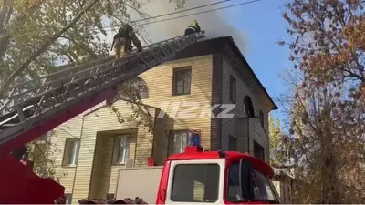 Өскемен, Гоголь, тұрғын үй, шатыр, өрт, эвакуациялау