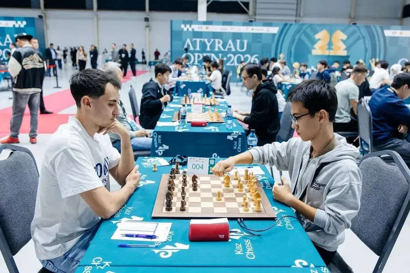 Атырауда шахматтан "Atyrau Open 2026" халықаралық турнирі өтіп жатыр. , сурет - Zakon.kz жаңалық 14.10.2026 11:20