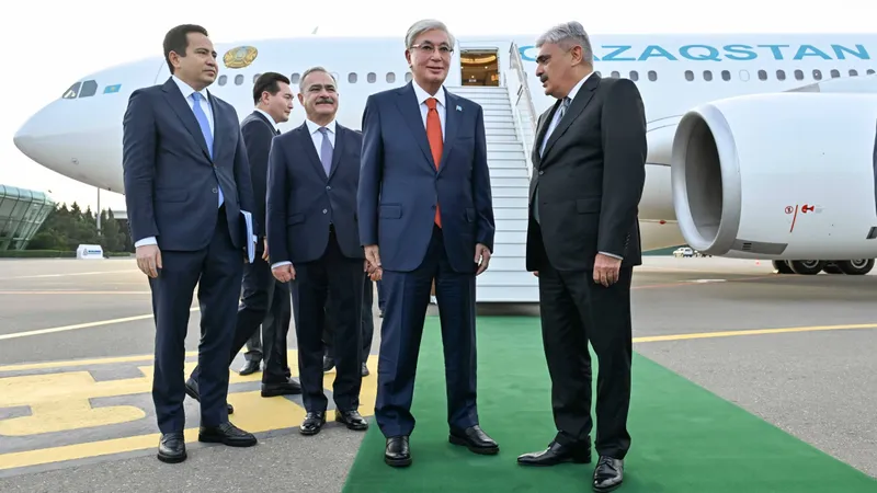 Қасым-Жомарт Тоқаев, Баку, жұмыс сапары, сурет - Zakon.kz жаңалық 14.10.2026 19:15