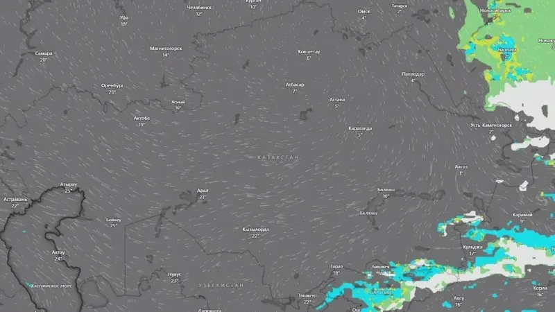 Төрт облыста жаңбыр аралас қар жауады: жүргізушілерге ескерту, сурет - Zakon.kz жаңалық 15.10.2026 09:03