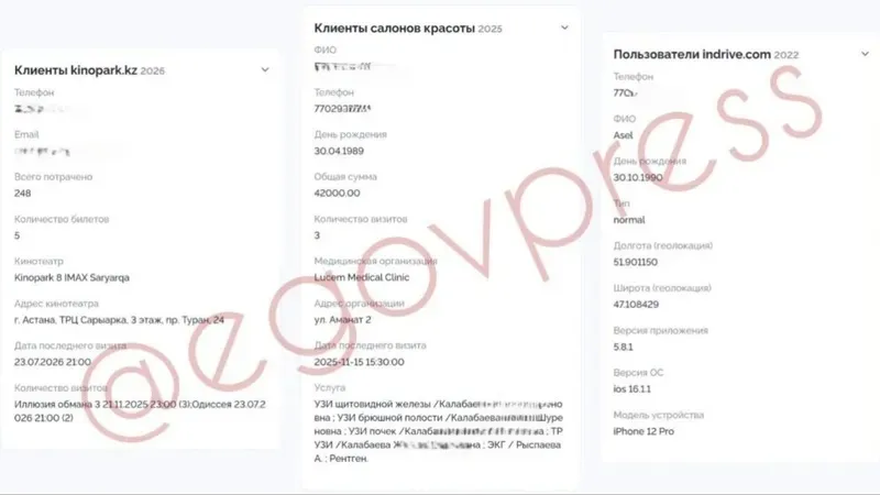 Деректерді тексеру, сурет - Zakon.kz жаңалық 15.10.2026 15:12