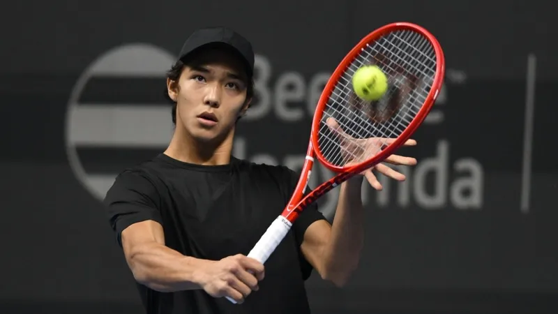 Әмір Омарханов Almaty Open ATP 250 турнирінің іріктеу кезеңінде өнер көрсетті, сурет - Zakon.kz жаңалық 17.10.2026 16:13