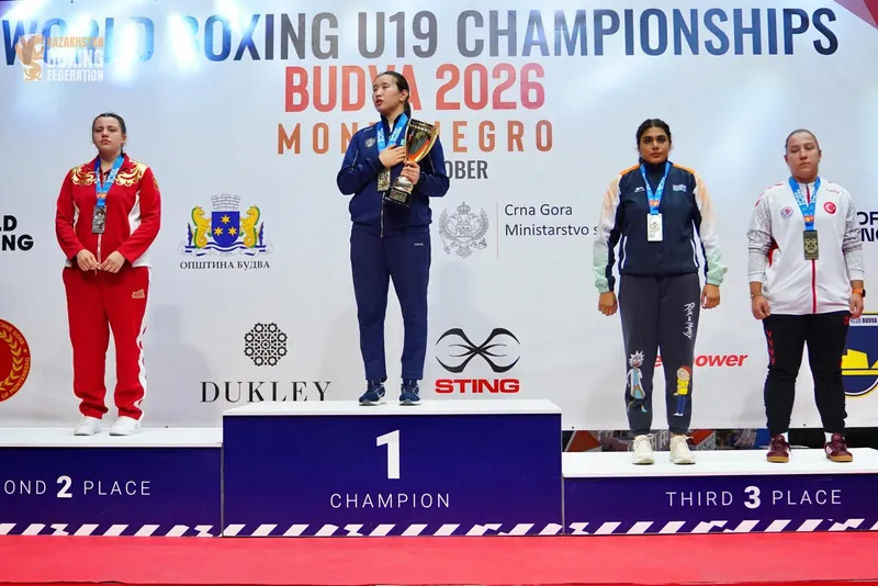 Қазақстан U19 бокстан әлем чемпионатында сегіз медаль жеңіп алды, сурет - Zakon.kz жаңалық 28.10.2026 19:10