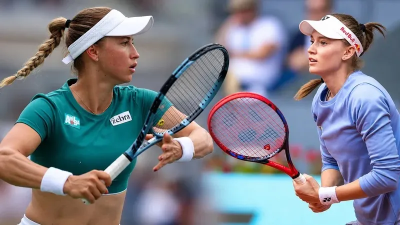 Рыбакина мен Путинцева WTA 500 турнирінің ширек финалына шығу үшін өзара кездесті, сурет - Zakon.kz жаңалық 29.10.2026 15:17