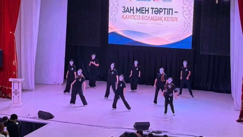 Сәтбаев қаласында "Заң мен тәртіп – қауіпсіз болашақ кепілі" атты форум өтті, сурет - Zakon.kz жаңалық 29.10.2026 15:46