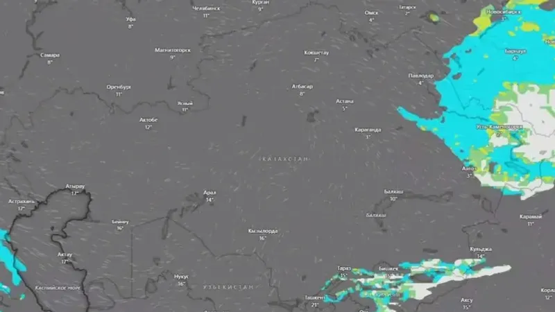Қазақстанның алты облысында қар жауып, көктайғақ болады, сурет - Zakon.kz жаңалық 30.10.2026 09:09