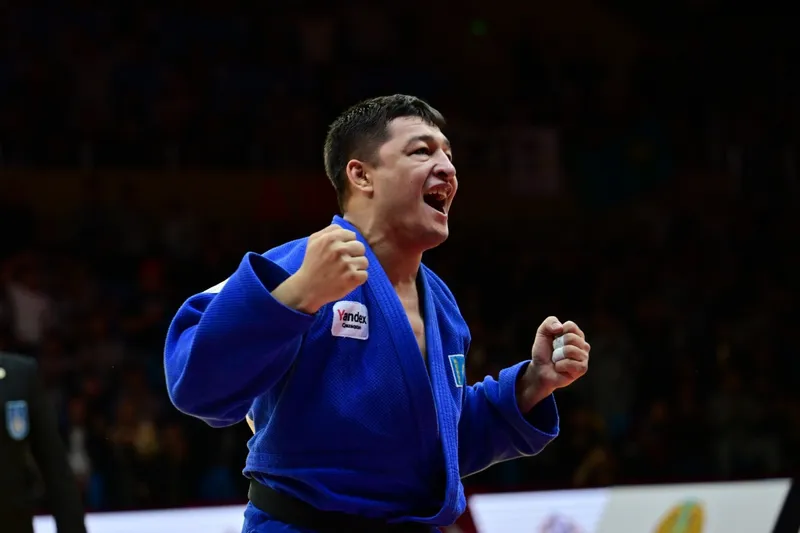 Марат Байқамуров дзюдодан Grand Slam турнирінің қола жүлдесі үшін белдеседі, сурет - Zakon.kz жаңалық 31.10.2026 17:43
