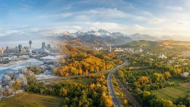 Астана, Алматы және Шымкентте ауа температурасы -3°С пен +22°С аралығында болады, сурет - Zakon.kz жаңалық 31.10.2026 14:52